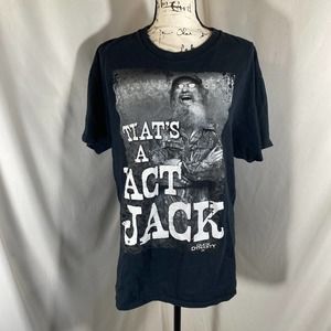 Duck Dynasty Crew Neck Short Sleeve "That's A Fact Jack" Si Roberson Shirt Sz L